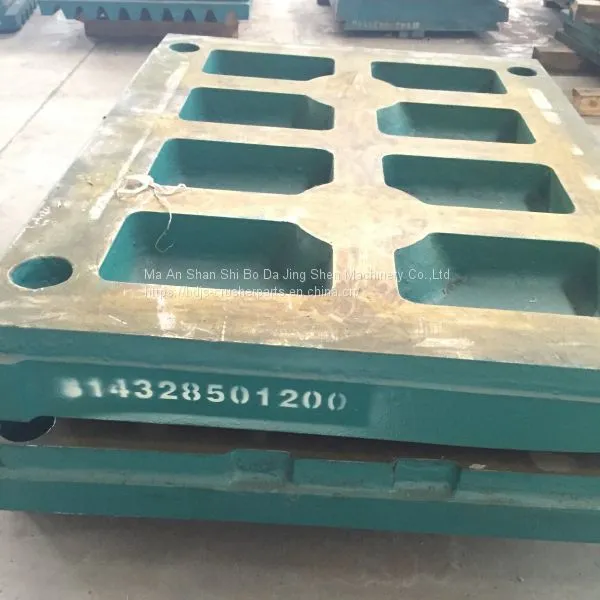 Metso C160 Jaw Plate Fit Metso Jaw Crusher Wear Parts photo-3