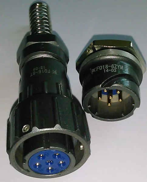 FQ18 Series Bayonet Coupling Cheaper Cost Circular Connectors photo-3