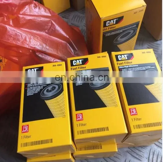DIESEL OIL FILTER ENGINE OIL FILTER HYDRAULIC OIL FILTER 360-8960 438-5386 322-3155 photo-3