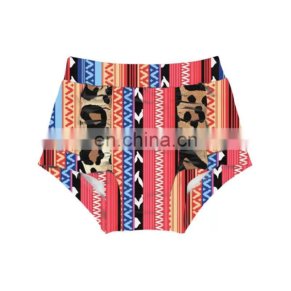 Infant & Toddle Baby Girl Ruffle Pure Color Diaper Covers Mexican Bloomers Wholesale Price photo-4