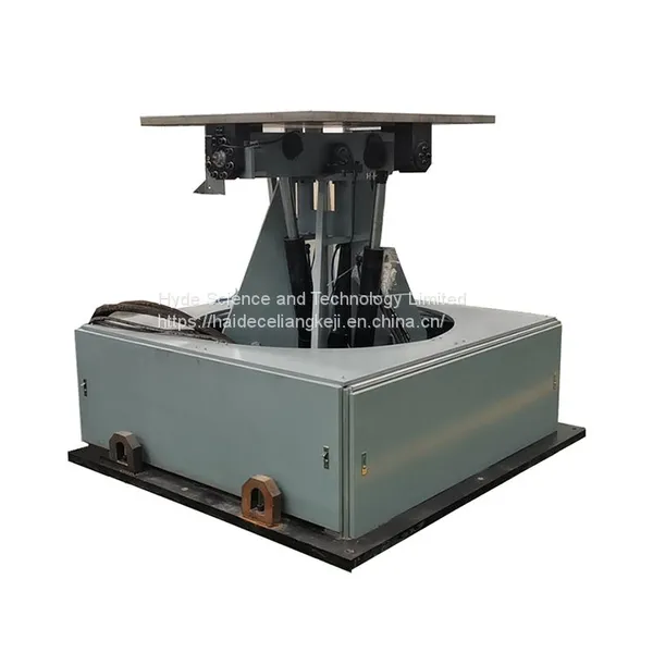 tilting and swing test system