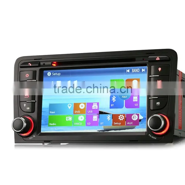 Erisin ES7047A 7" 2 Din Car DVD Touch Screen for RNSE-PU S3 RS3 A3 photo-5