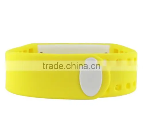 Multi-function Pedometer Watch 8GB USB Flash Drive Unisex LED Wristband Yellow photo-4