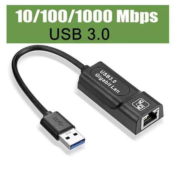 Адаптер USB 3.0 2.0 / Type C USB Rj45 Lan Ethernet