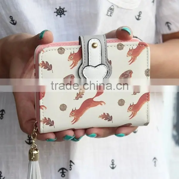 Luxury Fashional and Elegant Women Use Lady Cash Wallet Purse Billetera Cartera Pu Leather Para Dama Mujer photo-4