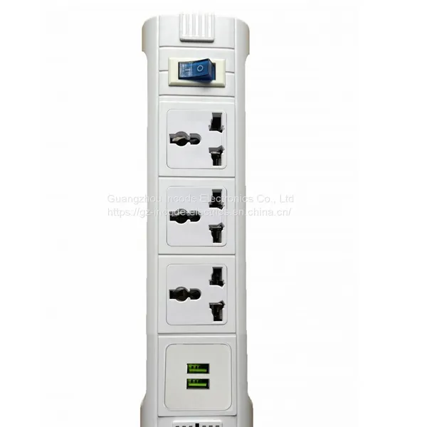 Master Switch With Circuit Breaker Led Socket ABS Material Surge Protector 203 204 205 photo-3