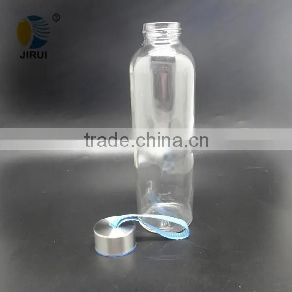 540ml Sports Glass Water Bottle With Stainless Lid photo-3