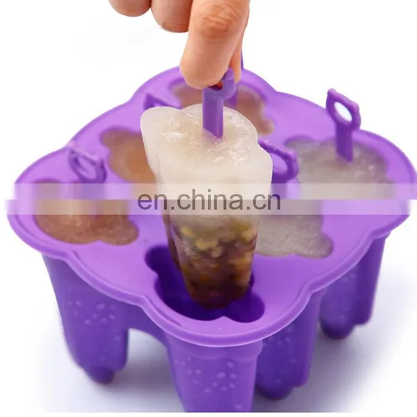Hot Sale Silicone Reusable Popsicle Sets Plastic Injection Mold for Silicone Ice Cream Cheap for Sale Inject Mold Plastic photo-5