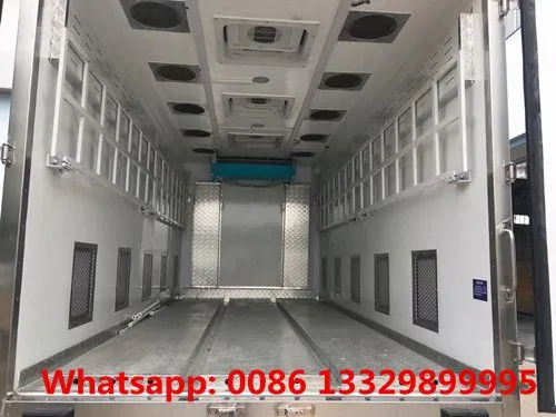 Customized ISUZU Brand 700P 5.4m Length Day Old Chicks Transported Truck for 30,000 Day Old Chicks Broilers Transportation photo-4