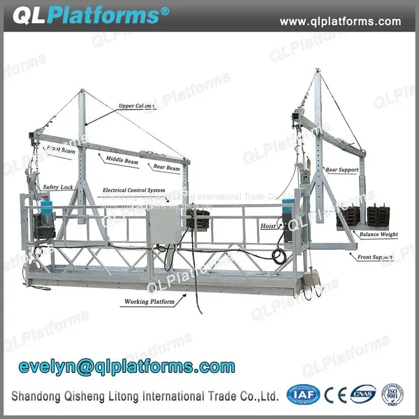 ZLP630 Steel Suspended Platform with CE Certification