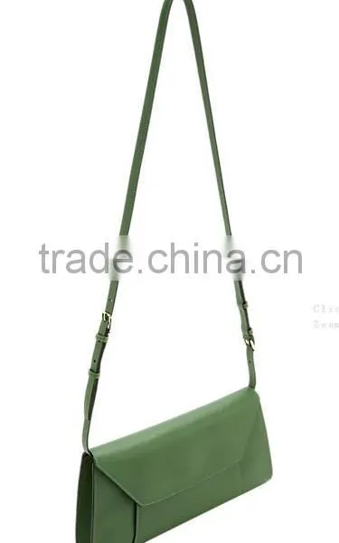 Wholesale Women Leather Envelope Clutch Bag Leather Crossbody Bag Shoulder Bag photo-2