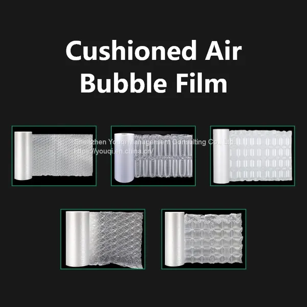 Cushioned Air Film/ Air Bubble Wrapper Film/ Cushioned Air Bag/ Cushioned Air Column Wrapper/Protective Air Wrapper/360°Packaging Protection photo-2