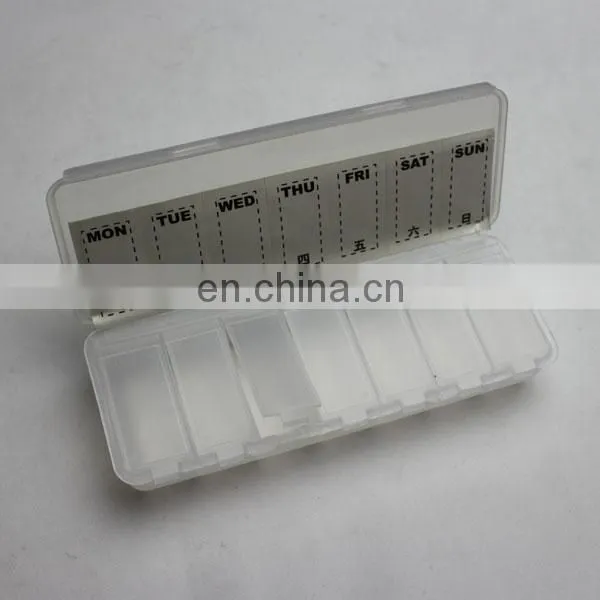 Wholesale Custom Cheap Medication Plastic Pill Case Weekly Medicine Boxes photo-5