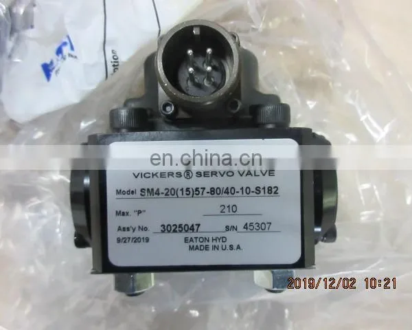 Eaton SM4-15(10)38-80/40-10 Hydraulic Proportional Servo Valves photo-3