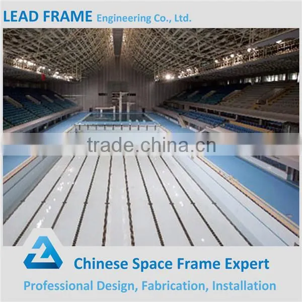 Steel Space Truss Frame Structure for Swimming Pool Cover photo-5