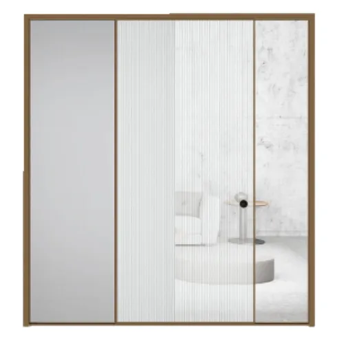 Extra Narrow 16 Series Aluminum Alloy Frame Glass Aluminum Sliding Door