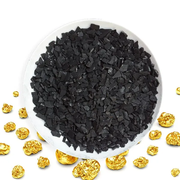 6x12 сеточный низкозольный гранулированный активированный уголь из кора coconut shell Goldsorb для извлечения золота