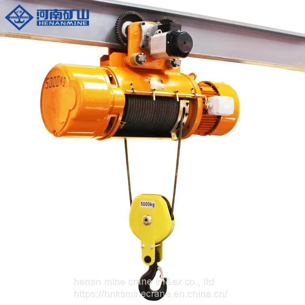 CD 1Ton 2 Ton 5 Ton 10 Ton 15 Ton Remote Control Speed Traveling Wire Rope Electric Hoist photo-5