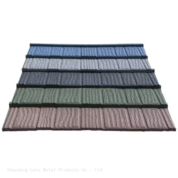 Colorful Stone Coated Steel Roof Tiles Linyi photo-4