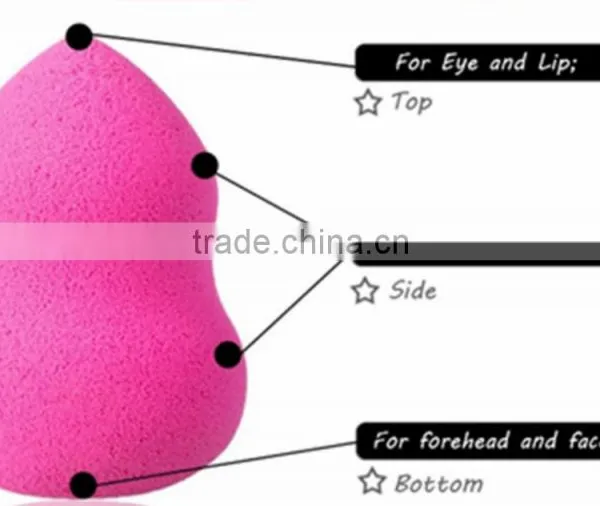 Latex-free Gourd Bottle Shape Makeup Sponge Cosmetic Puff photo-4