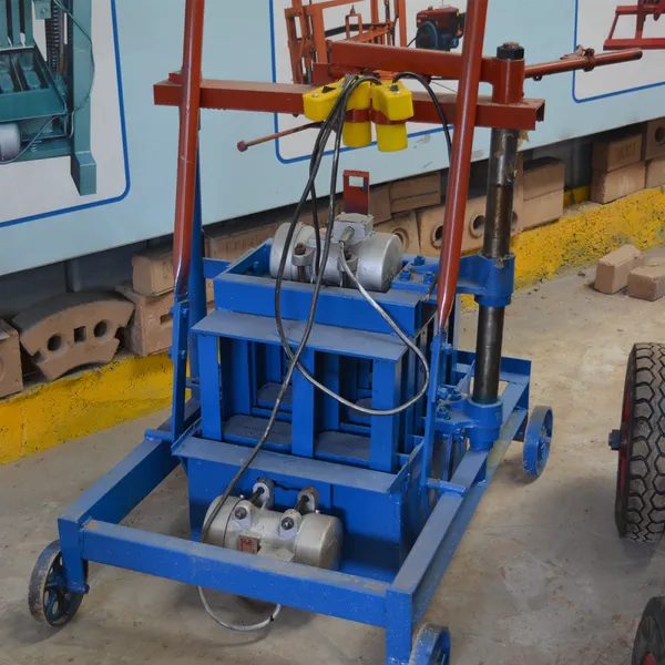 Manual Movable Concrete Block Machine Mobile Cement Brick Maker Machine Brick Making Machinery Block Making Machine photo-5