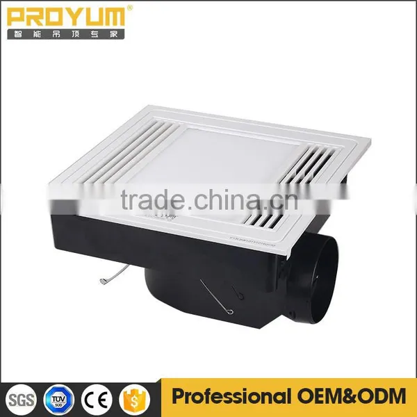2015 New Design of Ceiling Mounted Exhaust Fan With LED Panel White Color photo-3
