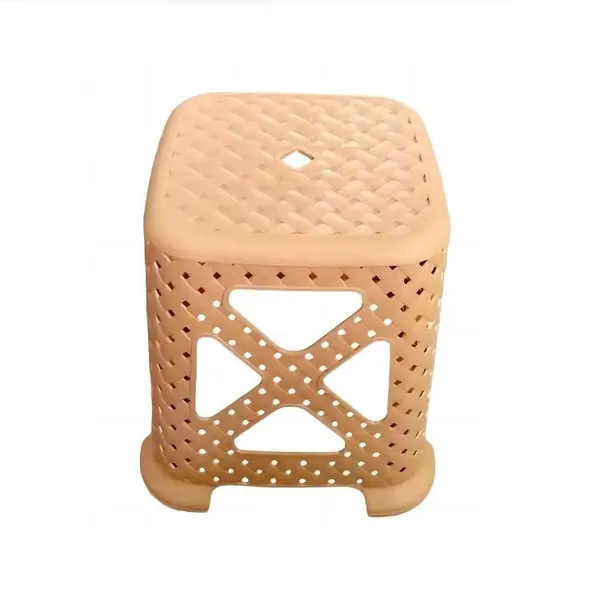 High-Strength Plastic Stool Chair Injection Mold Durable Household Tall Stool Mould photo-5