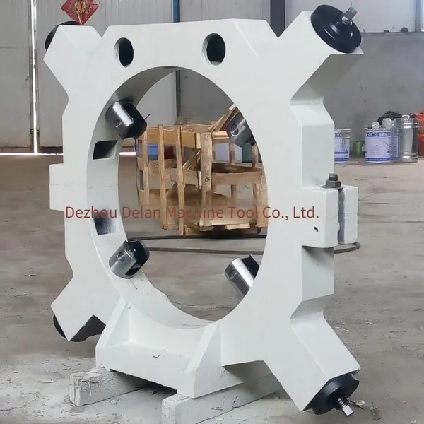 Supply of Jiangsu Qihang Cwz61220*8000 Heavy-duty Ordinary Lathe Open Center Rest photo-2