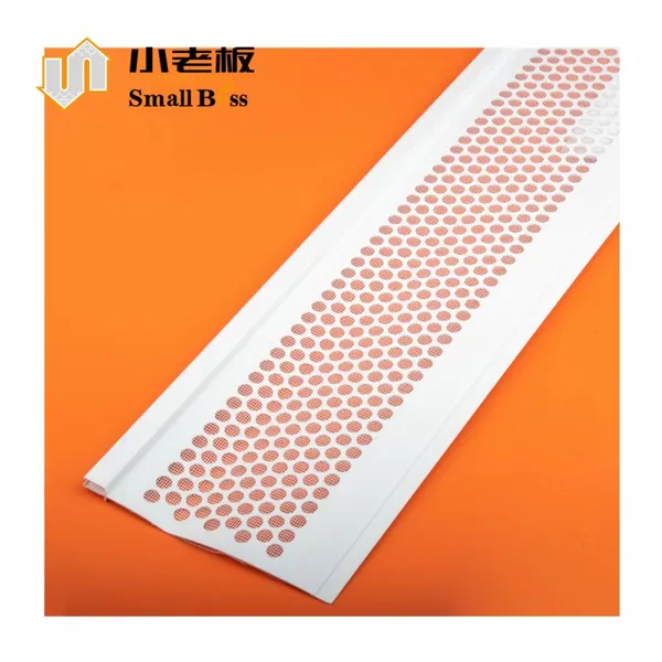 Hot Selling PVC Gutter Guard Vinyl Mesh Guard for Roof Leaf Protection