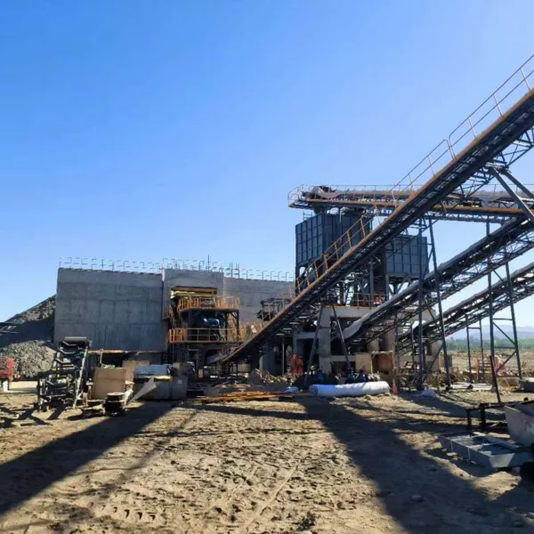 250-275 TPH Steel Structure Crusher Plant With HST315 Cone Crusher and 2760 Vibrating Screen for Final Material 0-15mm
