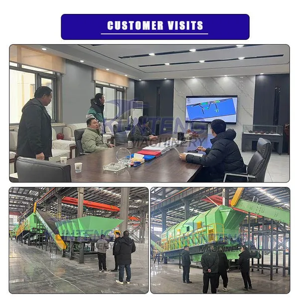 New Technology Solid Waste Management Machinery Air Separation System Waste Sorting Machine EPC photo-3