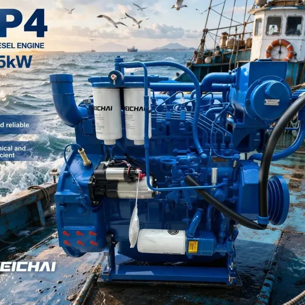Weichai 82HP Marine Engine Wp4c82-15 photo-4
