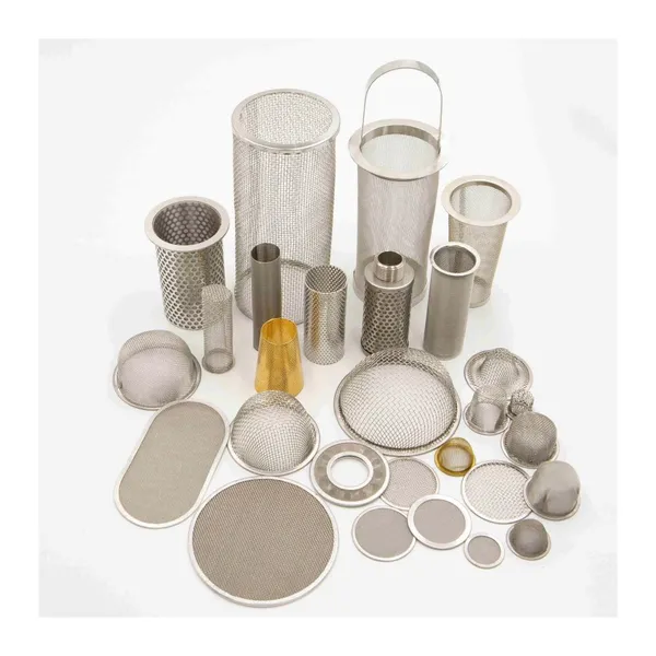Industrial stainless steel wire perforated net filter is customized for cutting and deep processing, with precise craftsmanship.