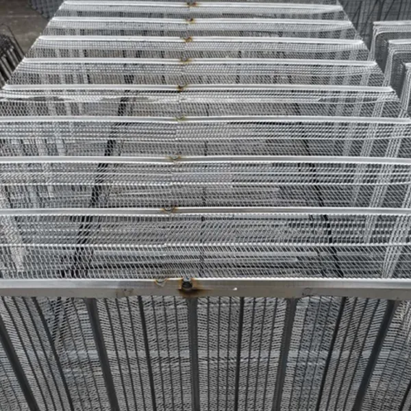 Ribbed Expanded Metal Permanent Formwork Mesh for Bridge Deck Construction One-Way Ribbed Sheet