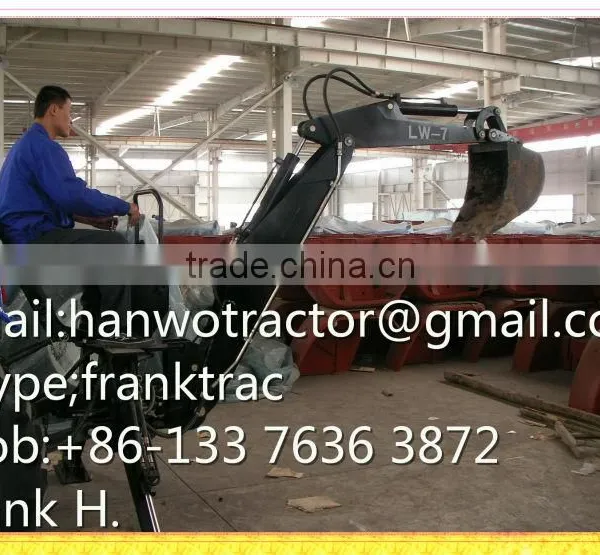 LW-7 Type Mini Backhoe Excavator photo-2