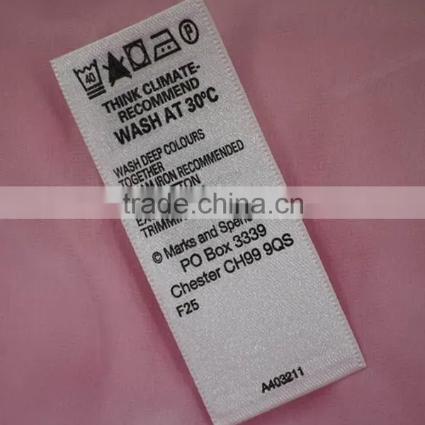 Practical Best Choice Care Printed Label for Clothes photo-2