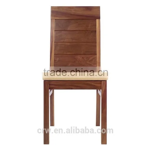 RCH-4093 Oak High Back Chair With Solid Wood Back Rest And Beige Seat Pad Quality Choice photo-2