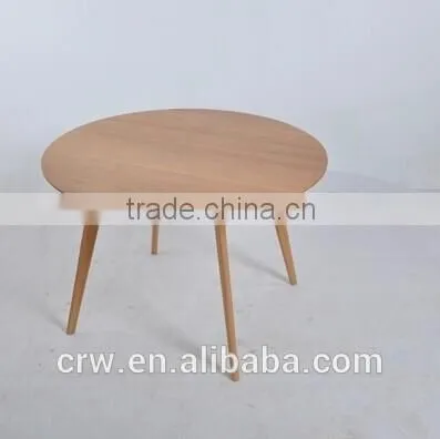 DT-4046-1 Classic Eco-friendly Solid Wooden Round Dining Table Dining Room Furniture photo-2