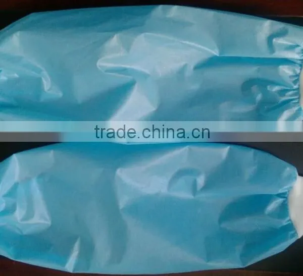 Surgical Sleeve Covers Disposable PE Coated PP Polypropylene Oversleeves Sleeve Covers for Operations