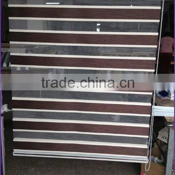 2016 QINGM Modern Home Decor Zebra Blinds for Window photo-3