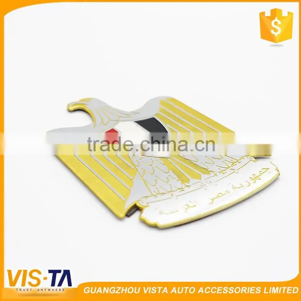Car Body Decoration Sticker Safety Sign Reflector Eagle Shape Emblem photo-3