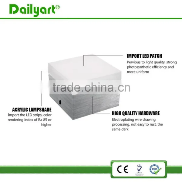 Dailyart Contemporary Glass Plate Ceiling Lamp photo-2