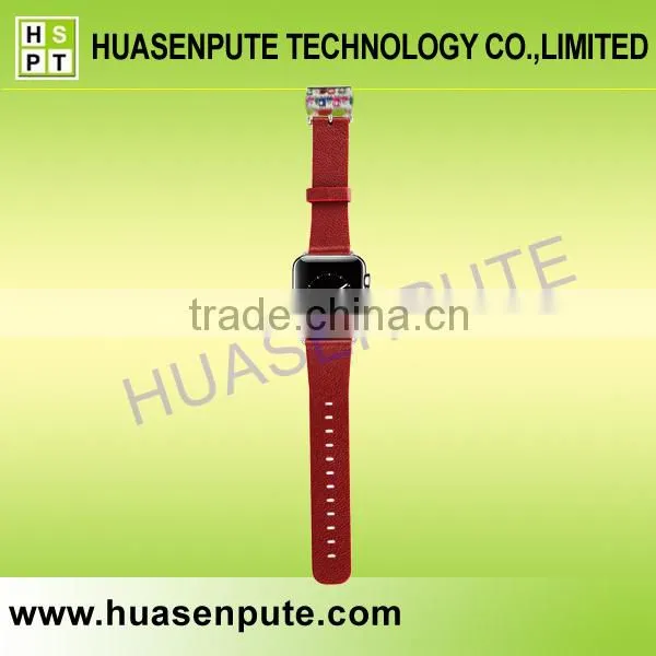 Luxury Genuine Leather Watch Strap for Apple Watch photo-4