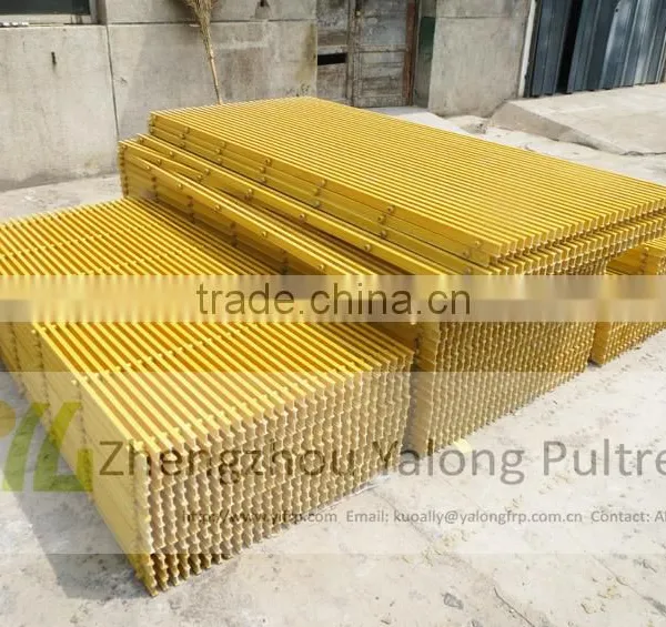 Specialized in Manufacture Fiberglass Grating, GRP Grating, GFRP Pultruded Grating