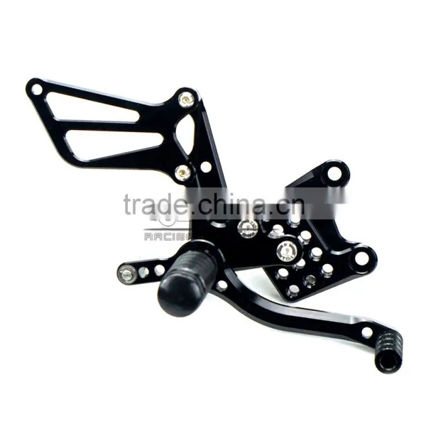 ARS-K1 Top Quality CNC Alloy Aluminium Adjustable Motorcycle Foot Rests for Suzuki GSX-R750/600 photo-5