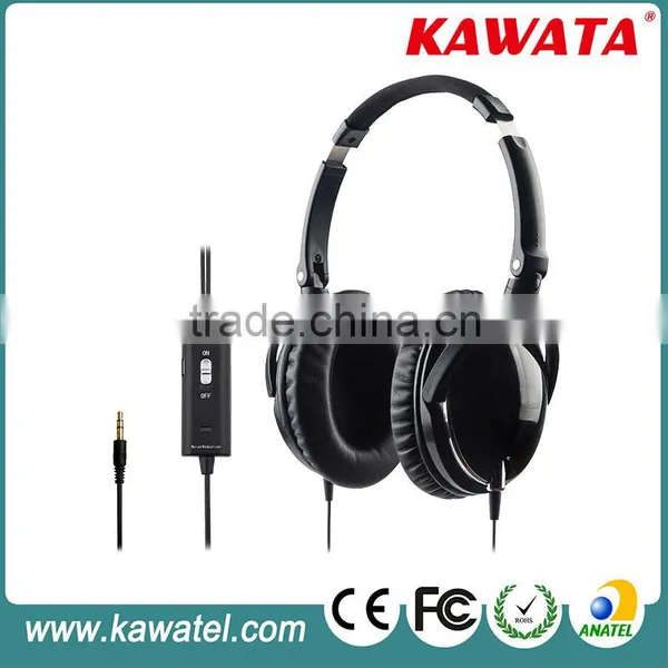 2015 Folding Two Way Radio Wired Noise Cancelling Headphone Headset