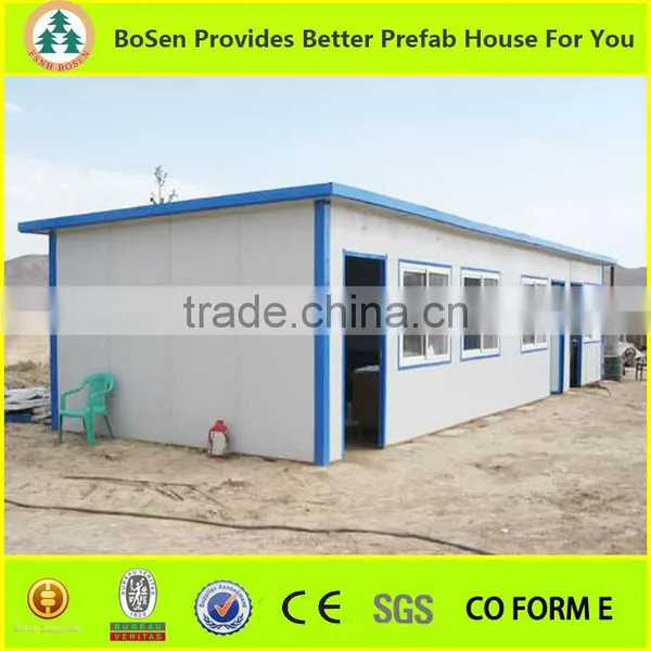 Modern Prefabricated House Floor Plan Office