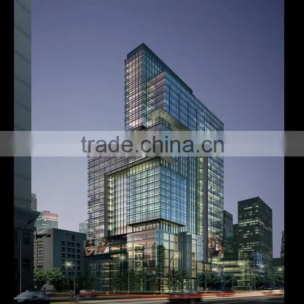 Powder Coating,anodized and PVDF Aluminum Curtain Wall photo-4