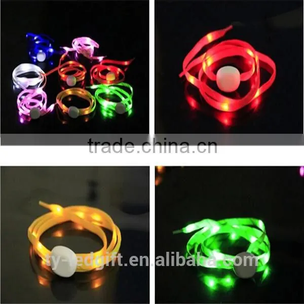 Flash Nylon Led Shoe Lace With Led Lighting Shoe Lace photo-2