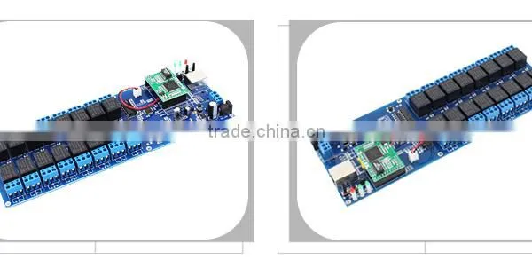USR-R16-T Network Switch Industrial Network 16 Channel TCP Relay,Remote Control Switch,16 Channel Relay Output photo-2